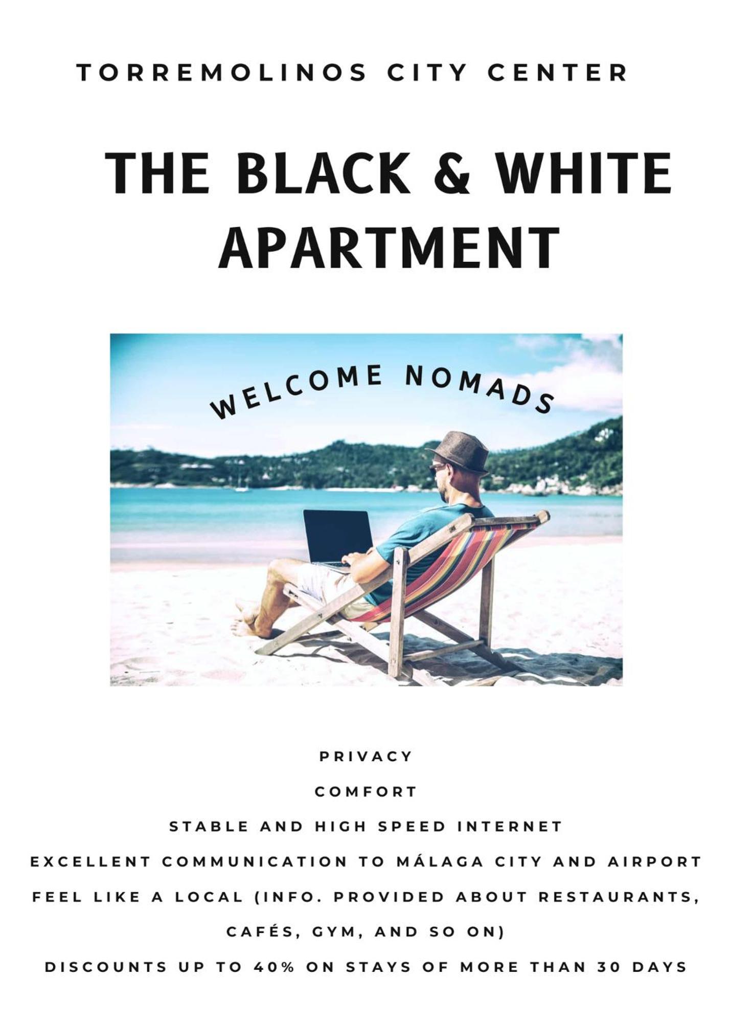 The Black&White Apartment Torremolinos Exterior photo